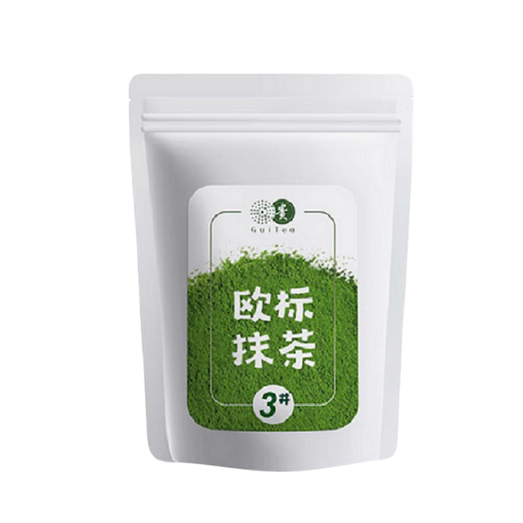 贵州贵茶 纯抹茶粉3号 冲饮小包装 生椰牛奶拿铁烘