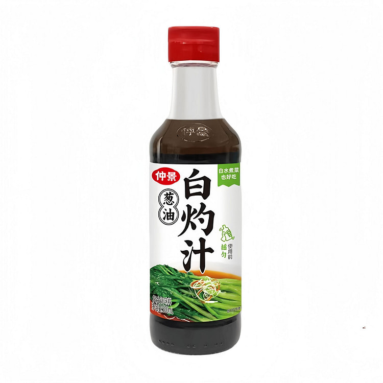 仲景 葱油白灼汁轻食水煮清蒸鱼虾300ml*1瓶 300 毫升