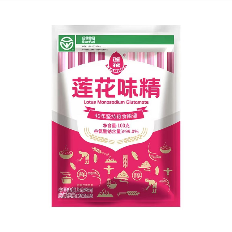 莲花味精 纯粮酿造无添加 99%高纯度不含盐