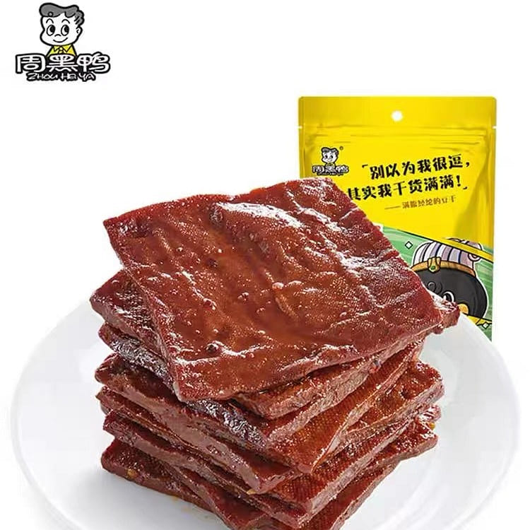 ZHOU HEI YA BEST SALE SPICY BEAN CHEESE 120G*1 BAG 120 g