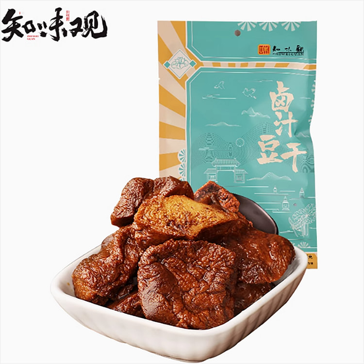 知味观卤汁豆腐干杭州特产五香豆干