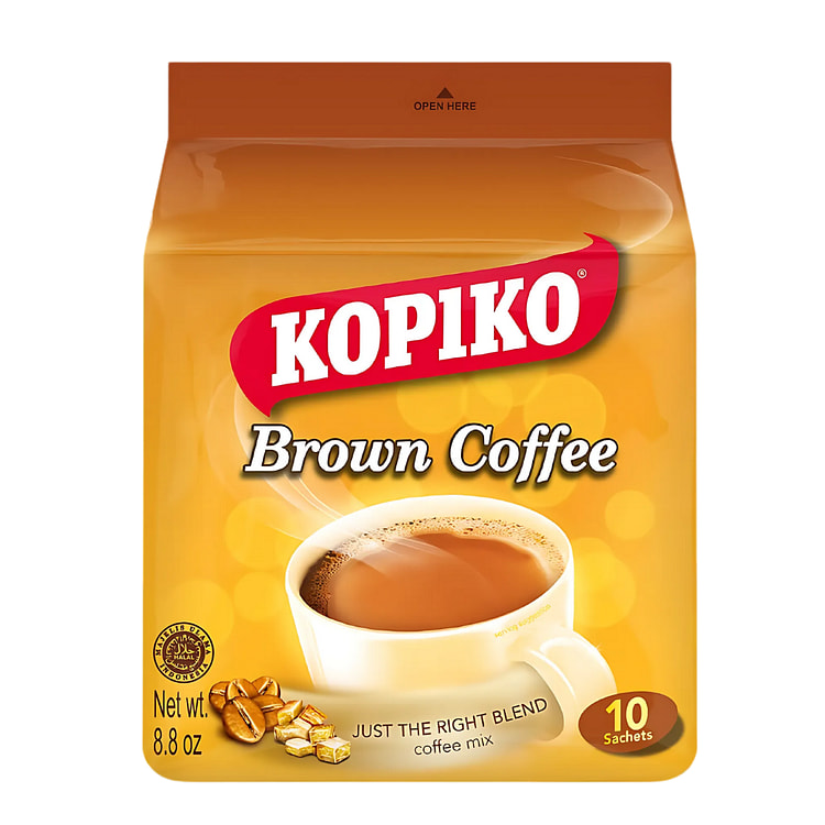 Kopiko 棕色速溶咖啡混合物 8.8 盎司