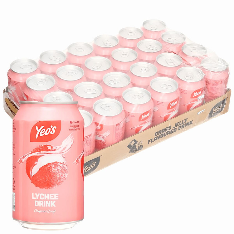 [YEOS] Nước Vải - 10.1oz(24 Lon) 1 each