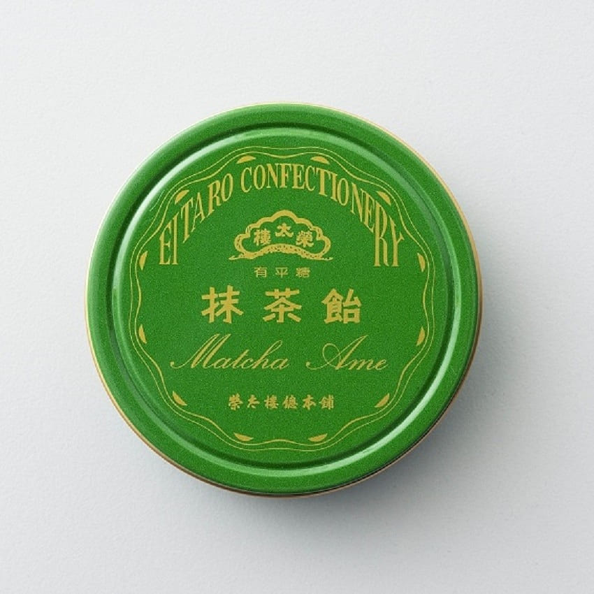 榮太樓總本鋪 ポケット缶 抹茶飴 50g 50 グラム