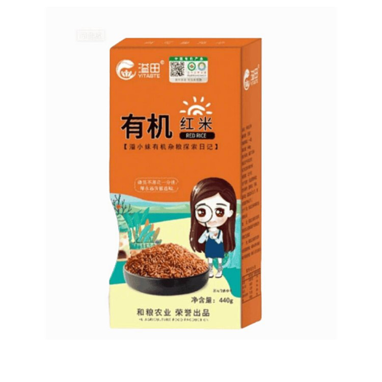 溢田   有机红米  440g*1盒