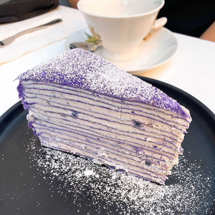 Ube Mille Crepe Cake 1 count