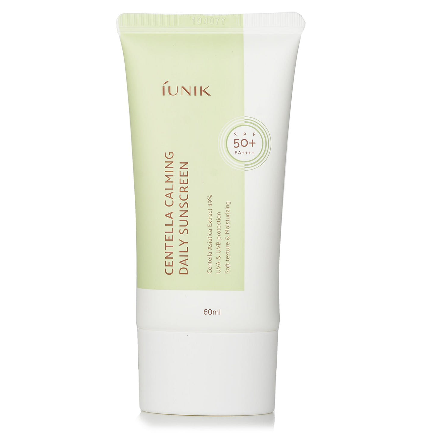 iUNIK Centella Asiatic Soothing Daily Sunscreen SPF50+ 60ml/2.02oz 60 ml