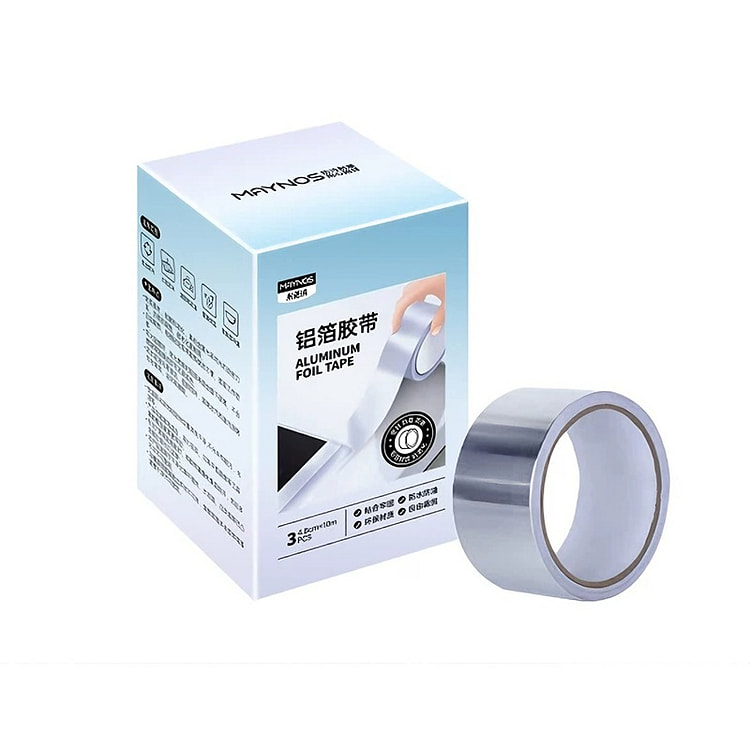 Maynos HighTemp Resistant Aluminum Foil Tape 1 box