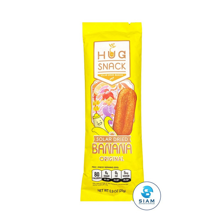 Hug Snack Solar Dried Banana Original