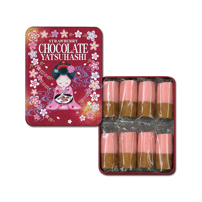 Otabe Kyobaum Strawberry Chocolate Crackers 16 pcs
