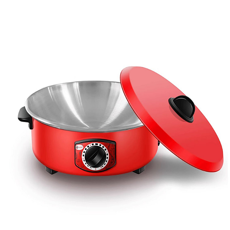 Electric cooking pot and electric wok steaming 1 each