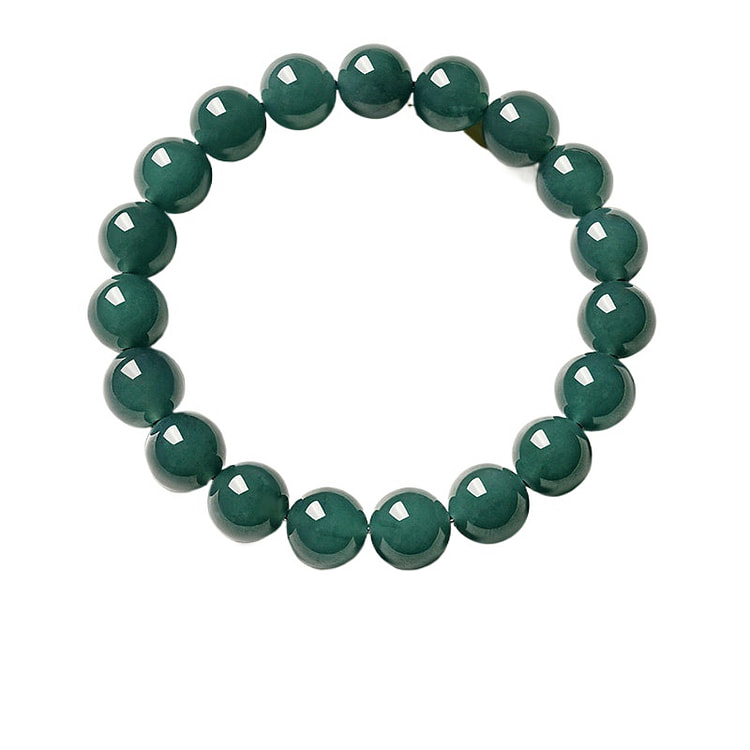 宫里上新 翡翠手串玉石手链串珠 春水映月 10mm 1 盒