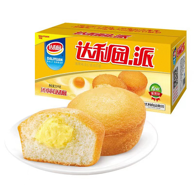 蛋黄味夹心面包*1包