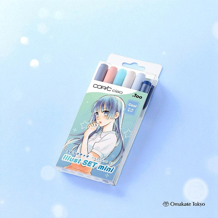 Copic Ciao Illustration Set Mini Cool 150 g