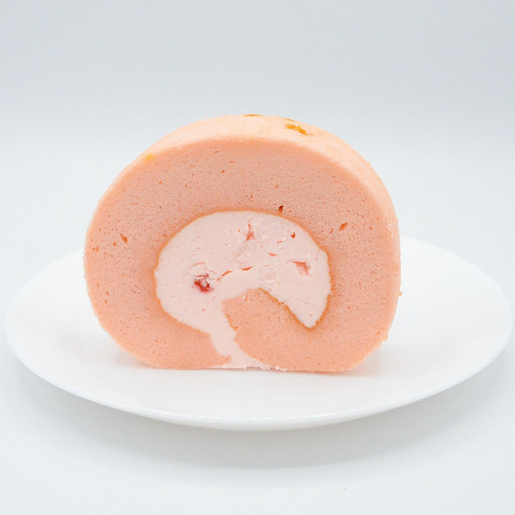 香桃奶油卷