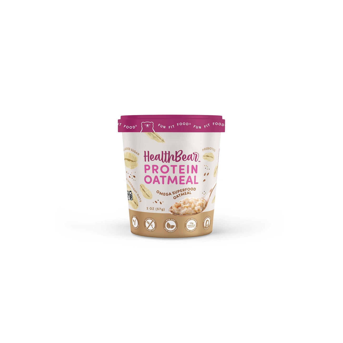 Health Bear Protein Oatmeal 6 each