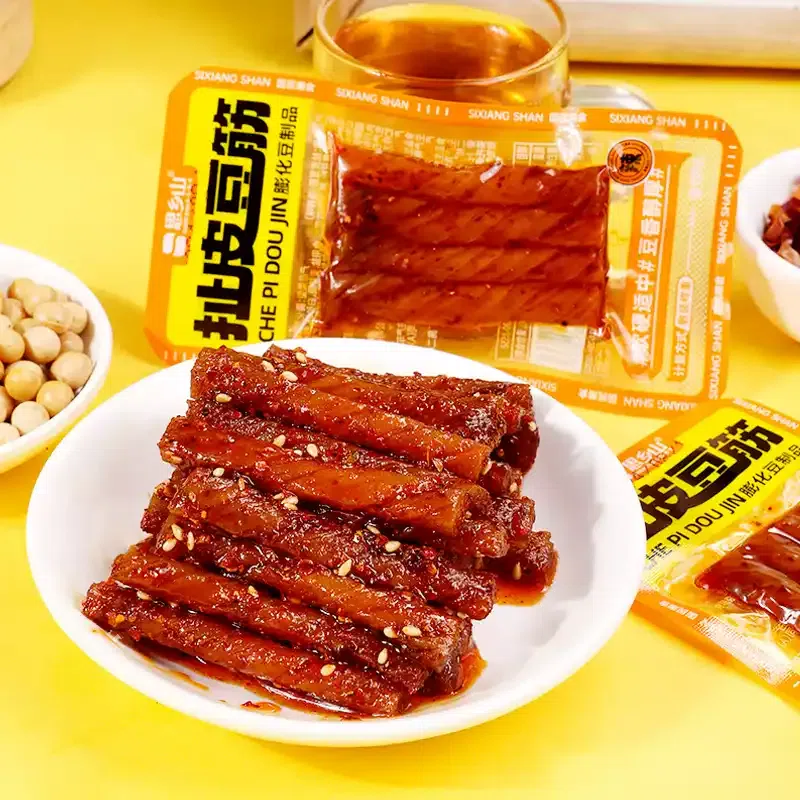 Homesick Mountain Spicy Bean Noodle Rolls 10 Packs 120 g