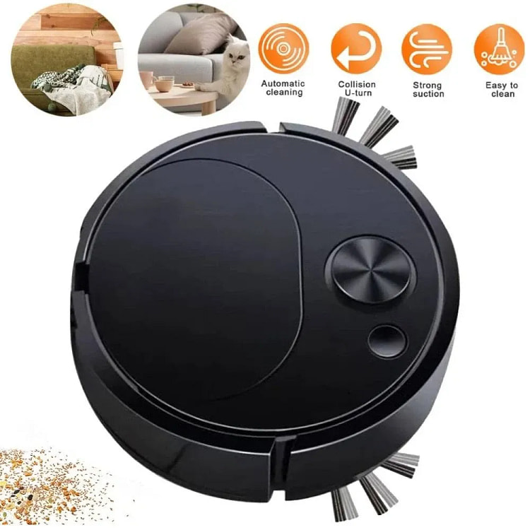 Robot Vacuum Cleaner Powerful Suction Quiet Roboti 1 each