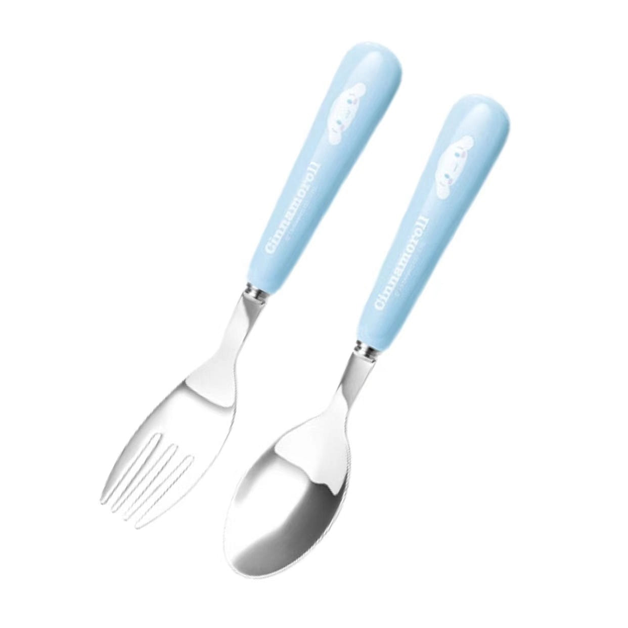 Sanrio Children’s Spoon Set Stainless Steel Ceramic Spoon- Cinnamoroll 1 Set 1 each