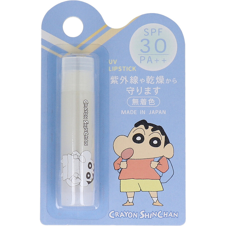 SantanXCrayon Shin-Chan UV Lip Balm SPF30/PA++ 5g