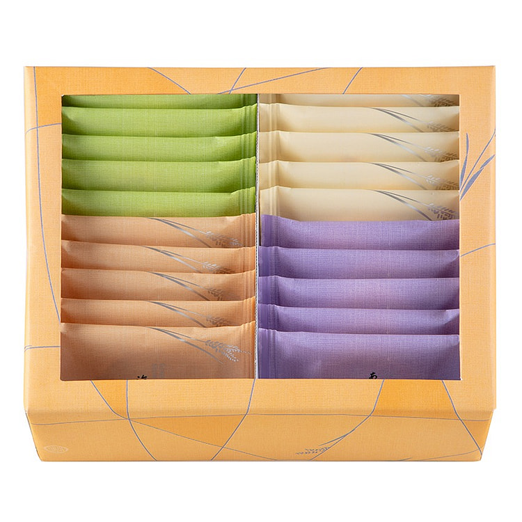 MANKASO Four FLavors Rice Crackers 20pcs