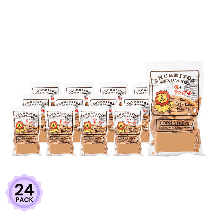 El Pochin Churritos Mexicanos 2.5 oz*24 pack