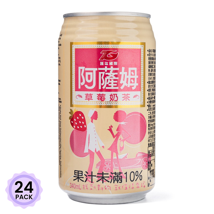 T. Grand 阿萨姆草莓奶茶 340 毫升*24 包