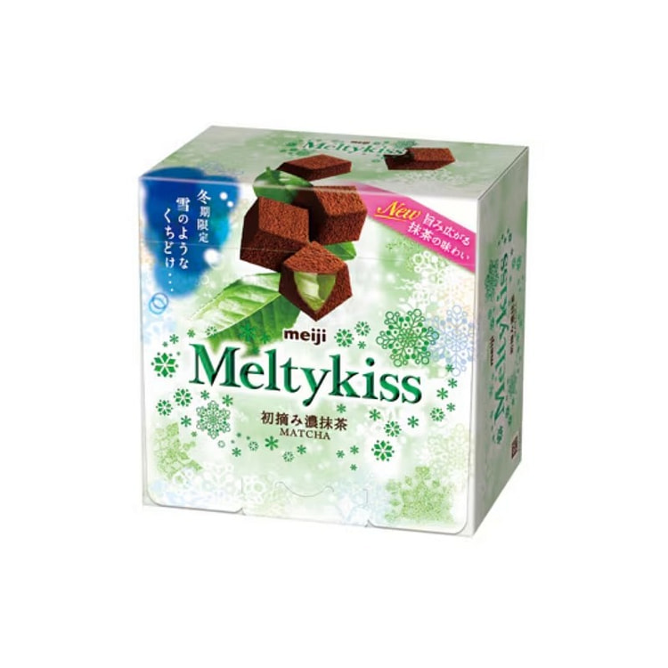 Meiji明治 MeltyKiss2024年冬季限定 抹茶巧克力 53g