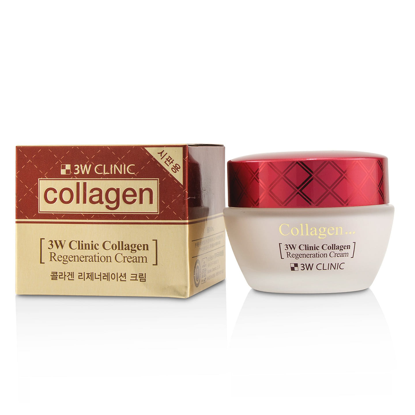 3W Clinic Collagen Regeneration Cream 60ml/2oz 60 ml