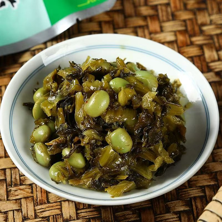 沈厅毛豆菜苋125g*1袋 周庄腌菜下饭菜 (min 2)
