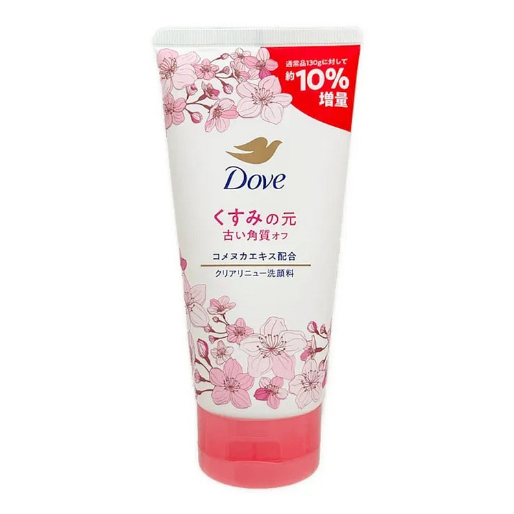 Dove多芬 樱花限定 清透焕颜洁面乳 143g 1 个