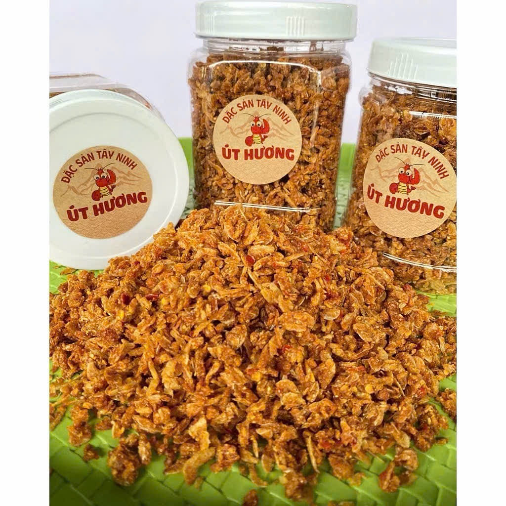 Spicy Dried Baby Shrimp Salt Ut Huong 200g 1 pack