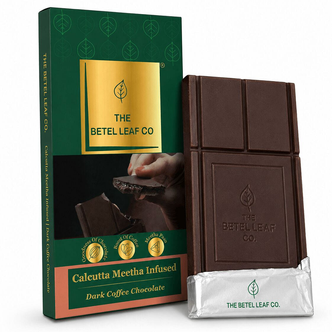 The Betel leaf Co Paan Chocolate Bar I DARK COFFEE 14.99 pack