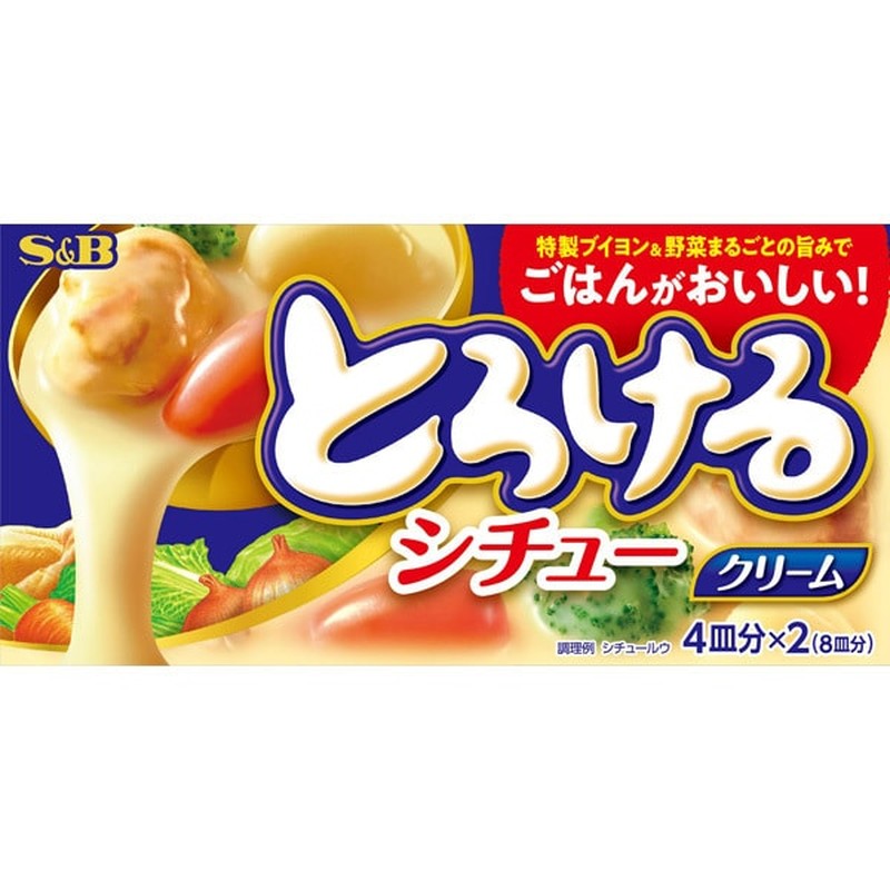 S&B Foods Melty Stew Cream 140g 1 each