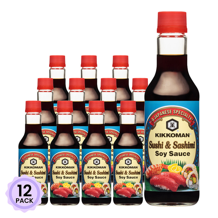 Kikkoman Soy Sauce for Sushi&Sashimi 10 fl.oz*12 pack