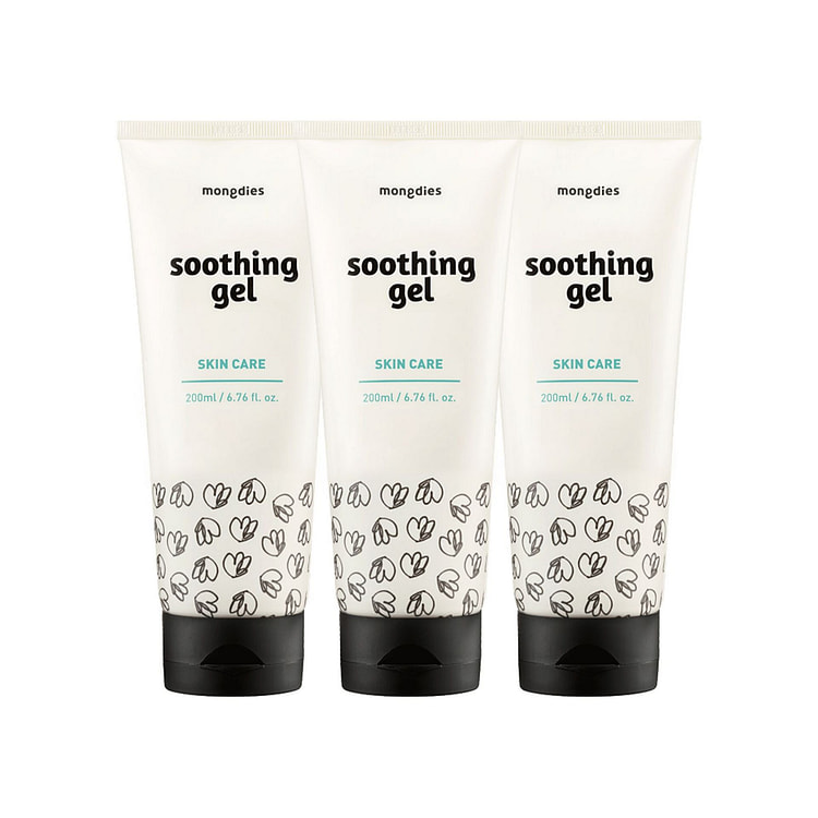 mongdies Baby Soothing Gel - 200ml - 3 Pack 3 count