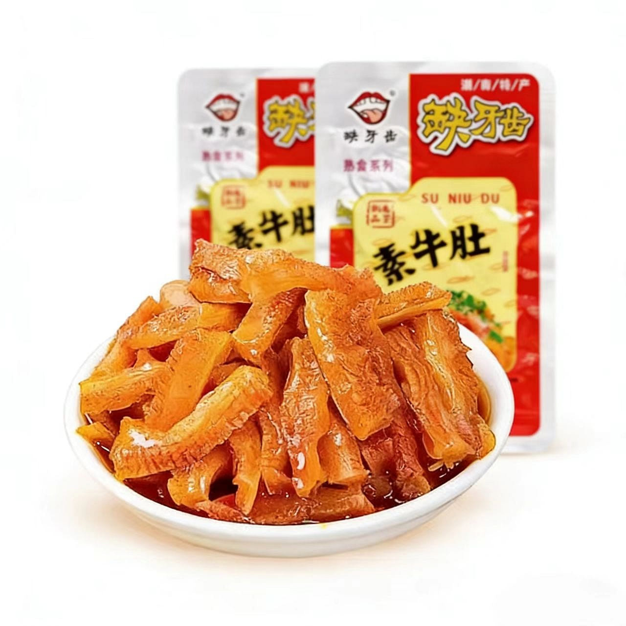 Toothless vegetarian belly is slightly spicy 320g. 320 g