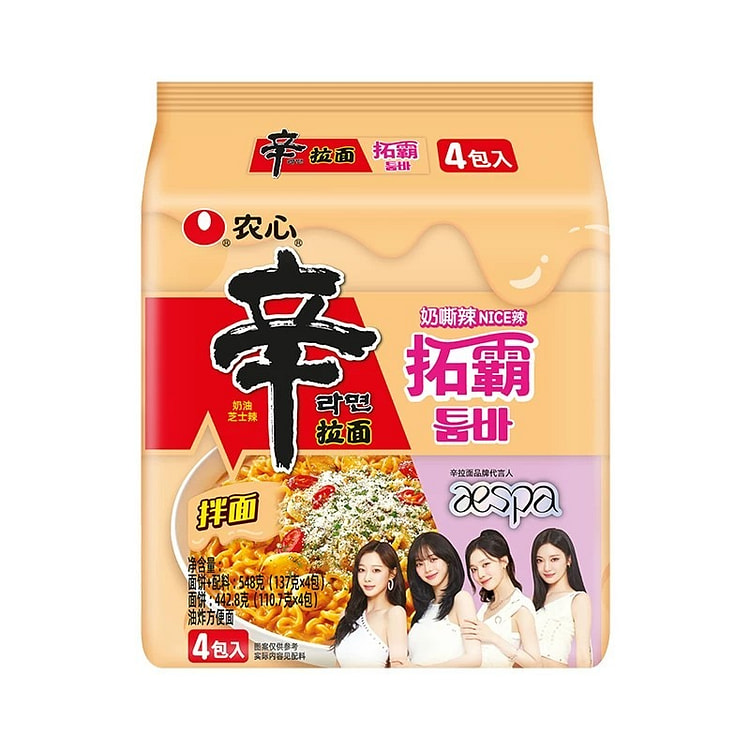 Korean Nongxin Tuoba Xin Ramen 548 g
