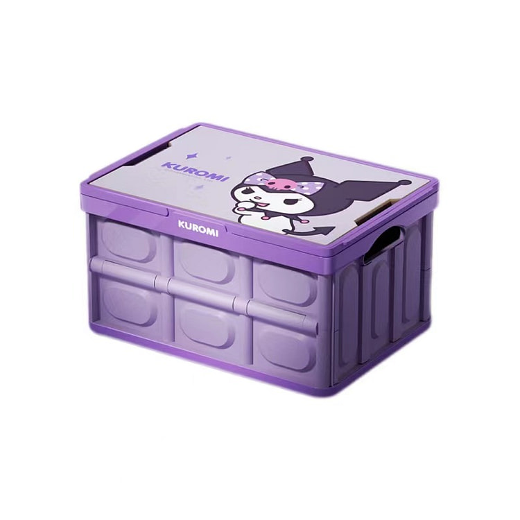 Foldable Storage Box Car Trunk Storage Car Camping-Kuromi Extra Large