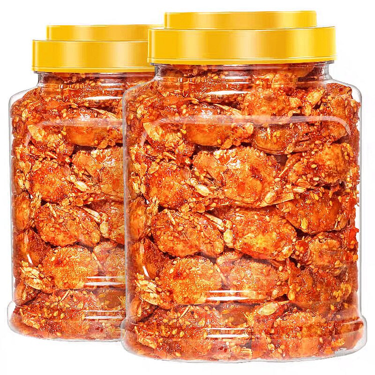 香辣小螃蟹海蟹海鲜即食8090后250g*1 250 克