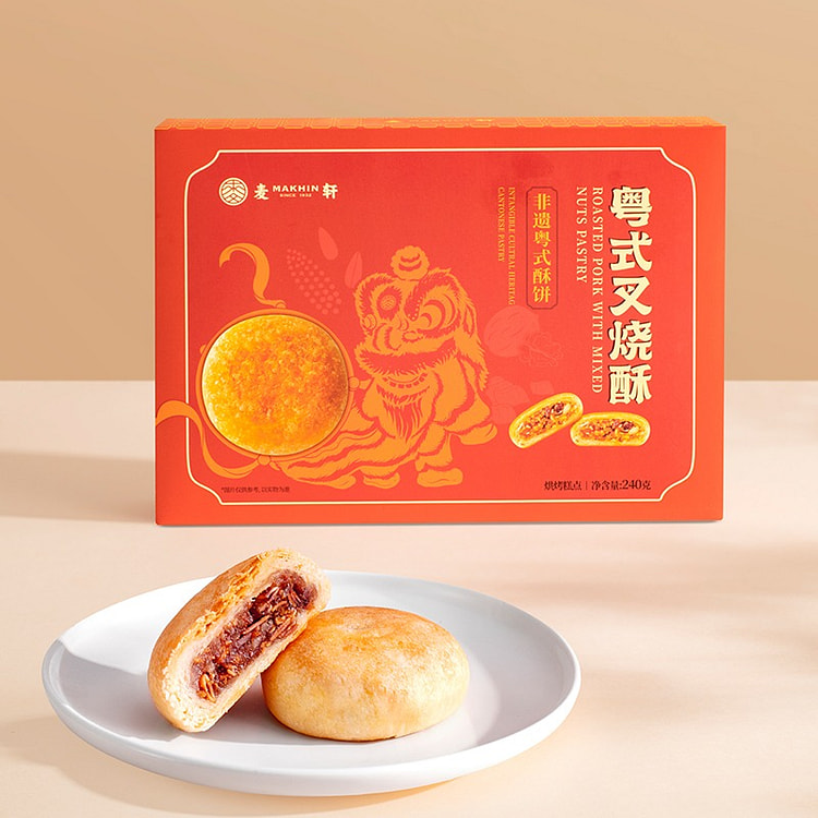 非遗粤式酥饼叉烧下午茶240g