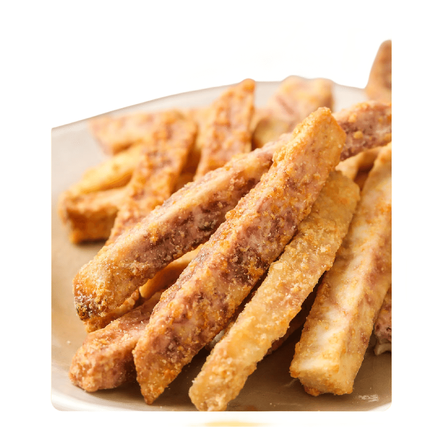 Know food big explosion taro strip Guangxi Lipu taro salted egg yolk taste 120 g