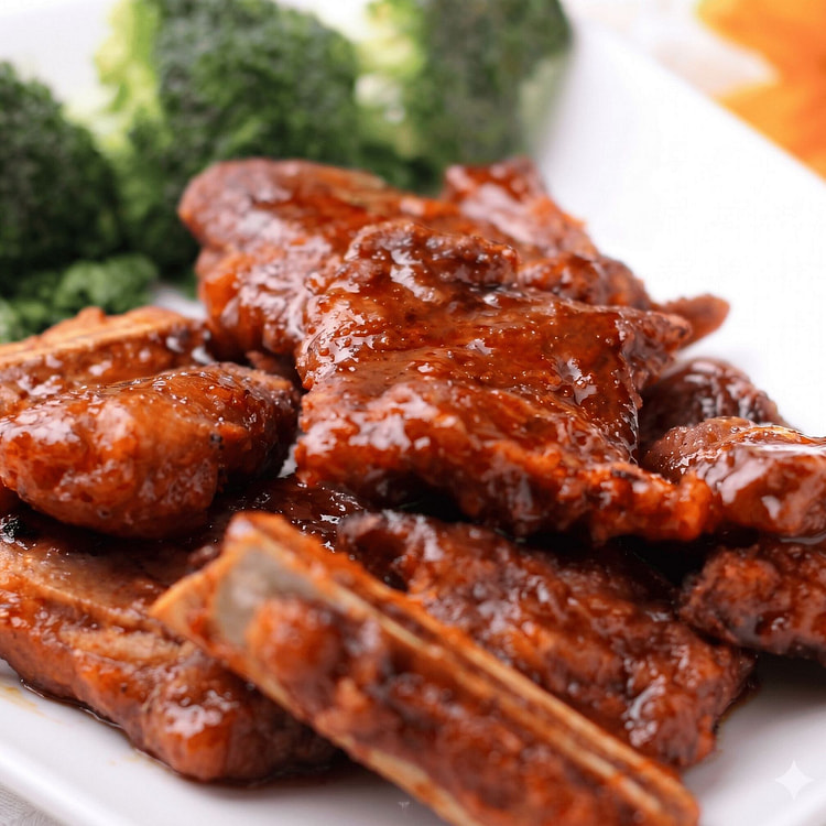 Honey Sauce Beef Short Rib 1 each