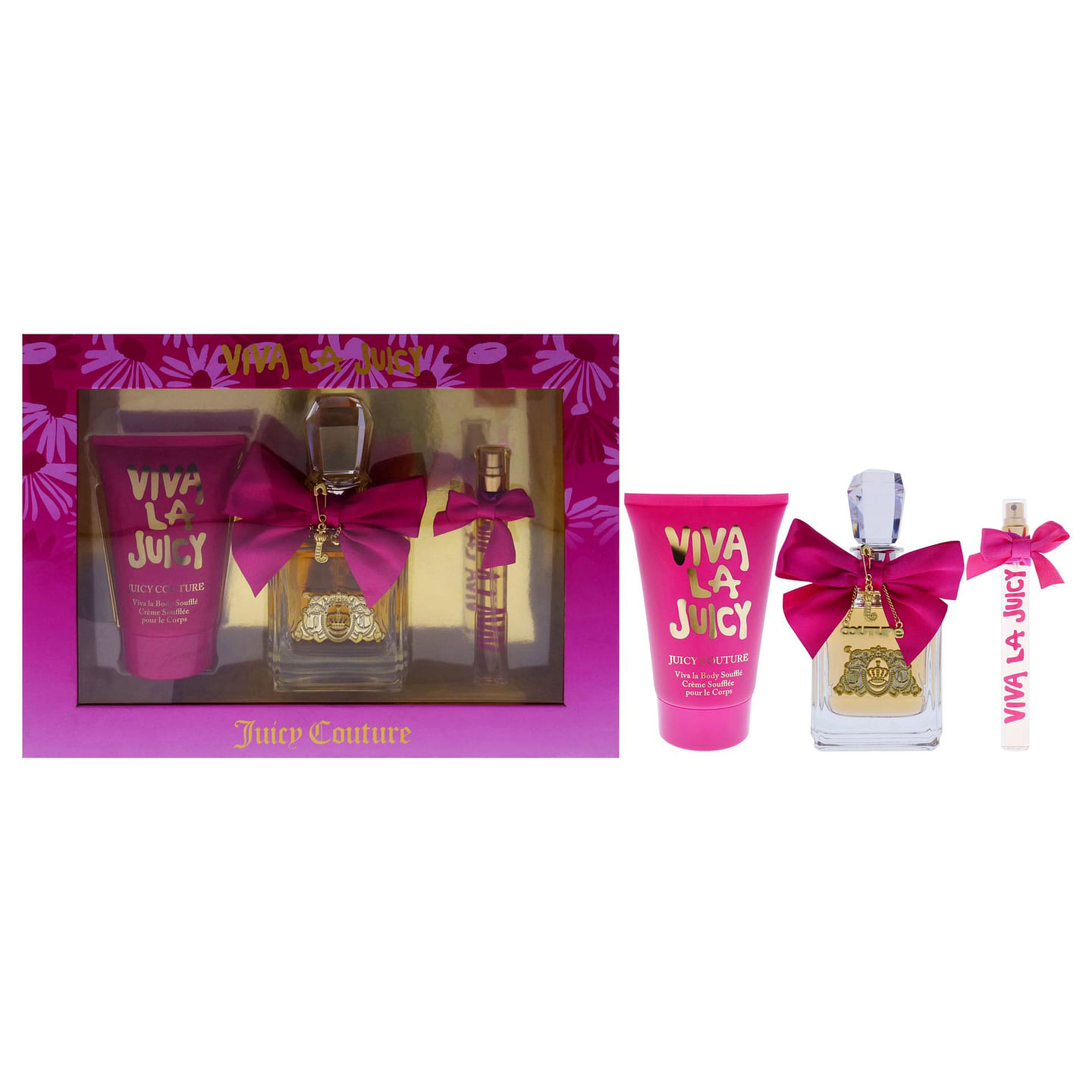 ビバ ラ ジューシー ジューシークチュール 女性用 3点セット EDP 3.4/0.33oz + ローション 3 カウント