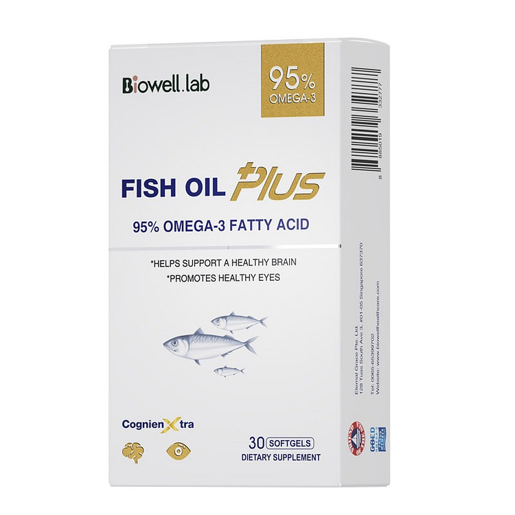 Biowell小金星鱼油Plus 30粒 1 瓶