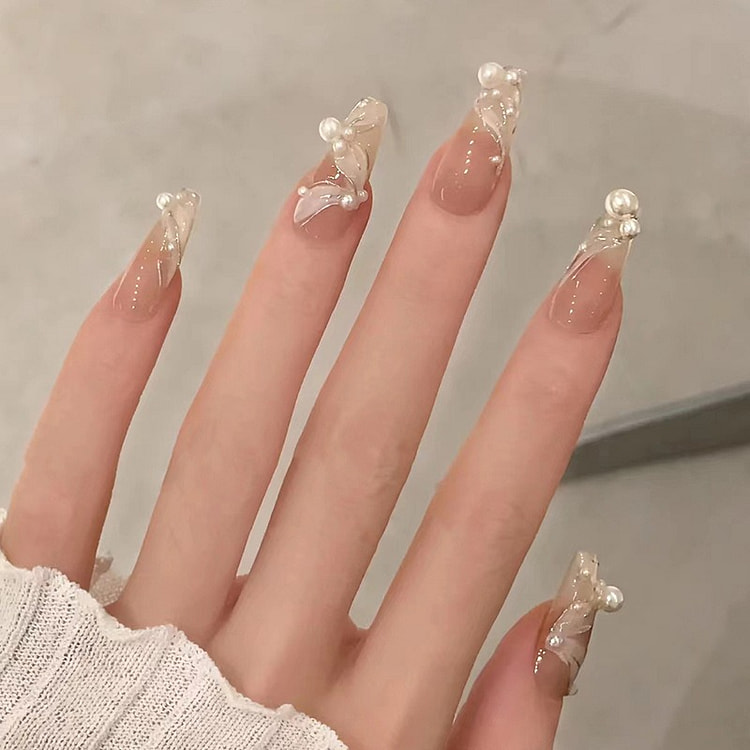 清新温柔风穿戴甲