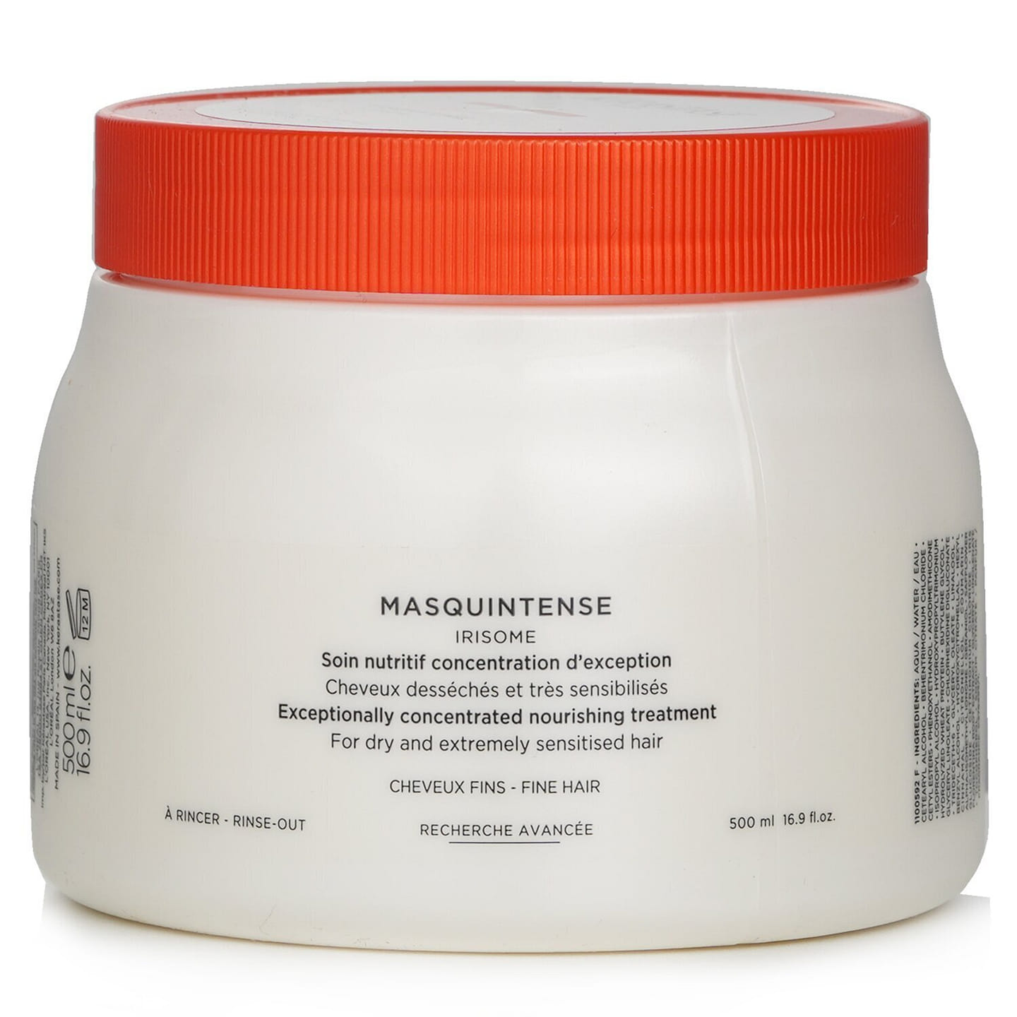 Kerastase Nutritive Masquintense Exceptionally Concentrated Nourishing Treatment (For Dry & Extremely Sensitised - Fine Hair) 500ml/16.9oz 500 ml