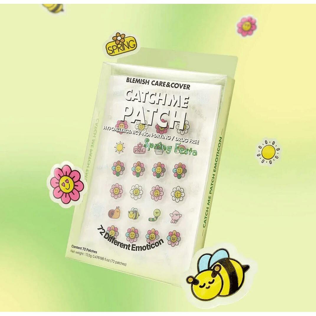 Catch Me Patch – Acne Patch Emoticon 1 each