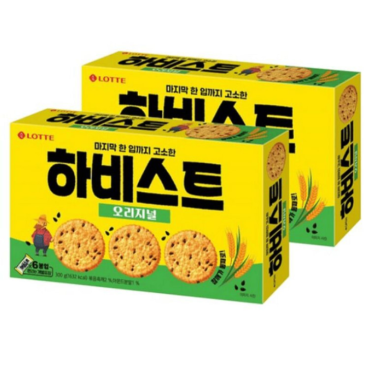 Harvest Original Biscuit, 300g, 2 pieces