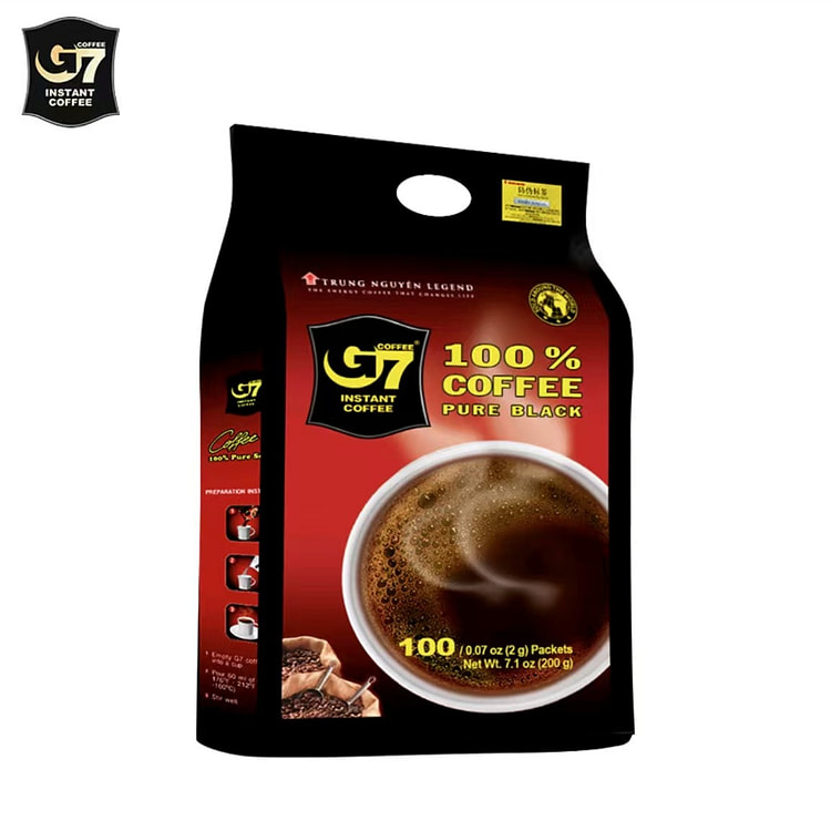 G7 American Instant Black Coffee (2g*100 bags) 0 s